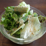 カフェ コハナ - ランチのミニサラダ