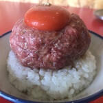 焼肉 フジサン - レアユッケご飯