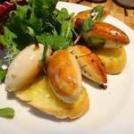 イカの生ハム、ハーブ詰めロースト1500円