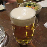 里葉亭 - 生ビール ５００円