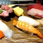 Tsukiji Sushichou - 豊海9貫セット