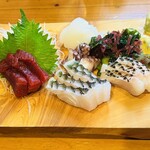 Sushi Omoto - 刺身五点盛り