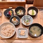 玄米食堂 あえん - 玄米 朝定食(\740)