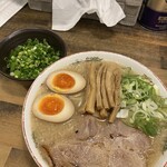 麺屋 奏 - 別皿にネギ♪