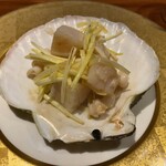 港式料理 鴻禧 - ホタテと黄ニラの炒め