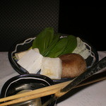 瀬里奈 - 特撰牛しゃぶしゃぶの野菜です。栃木県産のしいたけは、肉厚で美味しかったです。