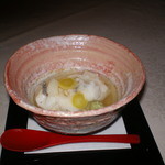 瀬里奈 - 期間限定メニューの甘鯛のかぶら蒸しです。銀杏とあんかけの旨み、かぶをすりおろしたものと卵白を合わせたもののフワフワ感、甘鯛の歯ごたえが最高な一品です。