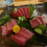 ビストロ割烹 YAOYA - まぐろのお造り