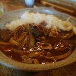 ビストロ割烹 YAOYA - 近江牛ビーフカレー（ハーフ）