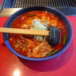 朝鮮飯店 - 　カルビラーメン770円