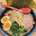 豚骨醤油らーめん 福気 - 