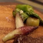 あもん ヨコ - 炉釜焼き塊肉ステーキ