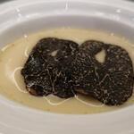 あもん ヨコ - スッポン出汁の茶碗蒸し フォアグラ入り