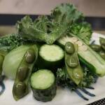 あもん ヨコ - 有機野菜のバーニャカウダ