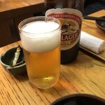 にしきや - 瓶ビール。