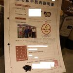 あもん ヨコ - この日の食材