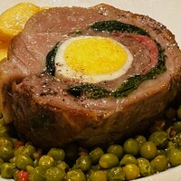 イル カルディナーレ 銀座本店 - 特選豚のシチリア風ミートローフ ファルソマーグロ