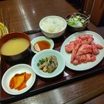 Yakiniku Okuu - 『黒毛和牛切り落としランチ』