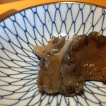 SUSHI TOKYO TEN、 - 蒸アワビ