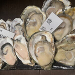 オイスターとおばんざい 石花Hanare - セル牡蠣、岩牡蠣