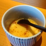 SUSHI TOKYO TEN、 - 梅の茶碗蒸し