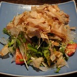 でん - 大根と水菜のサラダ