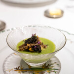 ウラノ - 2023.9 ガスパチョヴェール えぞ鮑