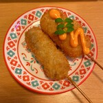 Sousaku Sakaba Kushikatsu Kokoro - 和牛、子持ち昆布