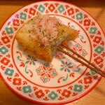 Sousaku Sakaba Kushikatsu Kokoro - 蟹と木耳の湯葉巻