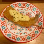 創作酒場 串カツ COCORO - 鱚のタルタルのせ