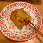 創作酒場 串カツ COCORO - 焼き玉蜀黍 バター塗り