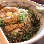 孜々庵 - ねばりそば（納豆入り）