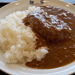 三河麺don家 - ハンバーグカレー