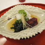 旅亭半水廬 - 半夏生蛸 おくら 若布