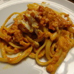 タケル クインディチ - 伊勢海老の解し身を混ぜて皿に盛ってみました