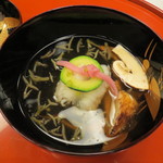 旅亭半水廬 - 鱧葛たたき 蓴菜 柚子