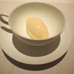 レストラン ラ フィネス - バニラのアイスクリーム