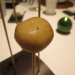 レストラン ラ フィネス - マッシュルームのギリシャ風、鶏のブイヨンで煮込んだツブ貝2