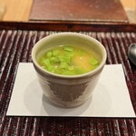 すし処 ひさ田 - 生麩とそら豆の玉締め