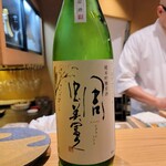 Ideno Ue Ryouri Ten - 蜩（ひぐらし）美冨久　期間限定酒純米吟醸原酒、滋賀県