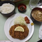 鯉とうなぎのまるます家 - ジャンボメンチ