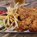 Hongdae chicken - ＊《骨なし》ハーフ&ハーフ チキン6ピース（¥2,000）