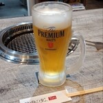 Yakiniku No Toki - 乾杯生ビール