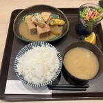 TSUBAKI食堂 - 豚の味噌角煮定食