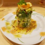 カジュアルフレンチBar 7FUKU - アボカドとホタテのタルタル