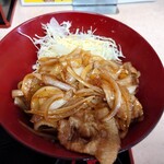 光玉母食堂 めし しんちゃん - 2023年7月　ミニ豚丼　550円