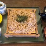 ほっとして ざわ - ざるそば,塩尻市手打ちそば切り協議会,ほっとして ざわ(塩尻駅)TMGP撮影
