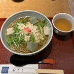 田ごと - 麩ゆば水菜そば