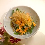 梅の花 - 秋鮭の豆腐サラダ