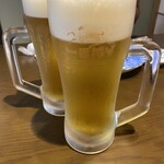 隠れ家 食菜 とみざわ - キリン生中